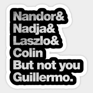 Nandor Nadja Laszlo And Colin Sticker